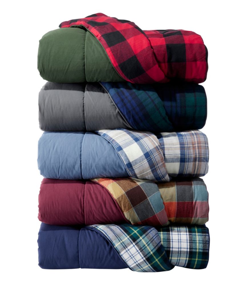 L.L.Bean Flannel Camp Blanket - US 1252
