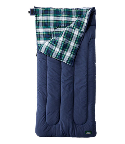 L.L.Bean Flannel Lined Camp Sleeping Bag, 40° - US 6895